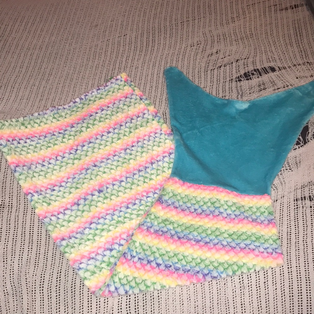 New Mermaid Tail Blanket